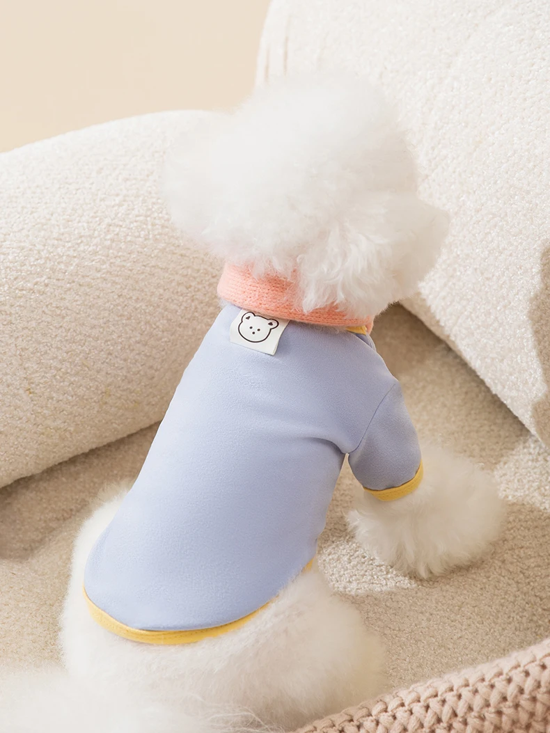 hipidog 小型犬用ウェア：かわいいニットデザインで春秋に最適な通勤・散歩スタイル