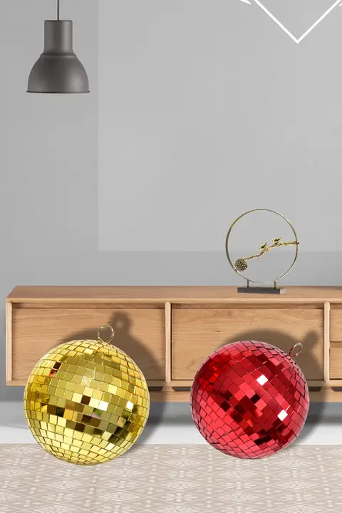 舞台用カラーレーザー効果ボール【ミラー反射・KTV・撮影用】