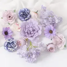 造花素材キット【ボタン・ハンドメイド用・ヘッドドレス・卒業式用】