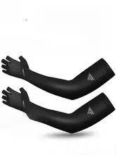 TOSUOD 涼感アイスシルクアームカバー【夏用・UVカット・通気性・男女兼用・釣り・運転・サイクリング対応】