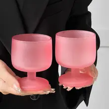 マット質感のショートグラス【ガラス製・おしゃれな飲料カップ】