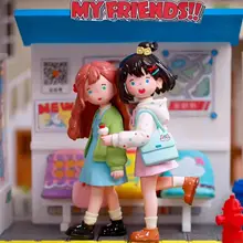 SUKI・MyFriendsシリーズのブラインドボックスフィギュア【人気キャラクター・可愛いデザイン・コレクション用】