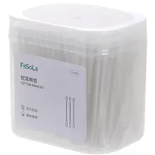 綿棒 耳 大人 黒 螺旋ヘッド 両端 多機能 洗浄綿棒 200