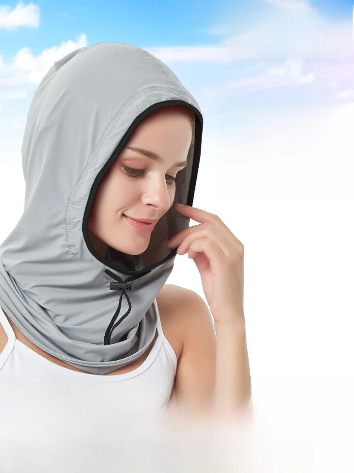 SoloSunny フルフェイス UVカットマスク【夏用・薄型・通気性・男女兼用】