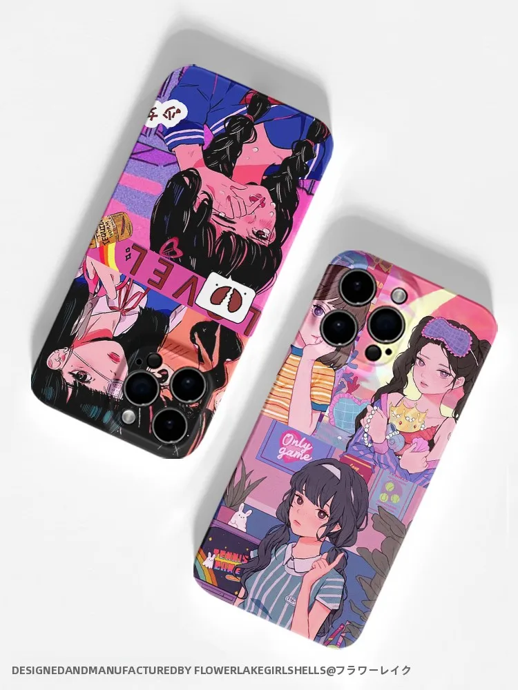 かわいいデザインのスマートフォンケース：二次元スタイルのフィル  ム保護套の実用性と選定ガイド