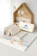 折りたたみ式 XPE 赤ちゃん用ハイハイマット【厚手・家庭用・ジョイントタイプ】