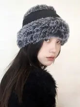 極上の柔らかさ 手編みニットフィッシャーハット【秋冬用・女性・カジュアル・暖かい】