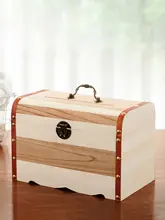 貯金箱 男の子用 無垢材 創造的貯蓄箱