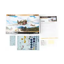 戦闘機P40Eウォーホークモデルキット【豪華版・飛虎隊ペイント仕様】