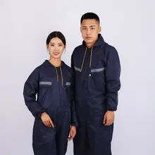 耐磨性のジャンプスーツ【春秋用・防護服・フード付き・透湿性・大きいサイズ・ゆったり】
（セットアップ対応）
