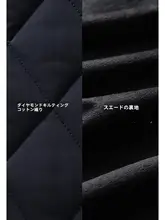 中綿コート レディース ファーカラー 菱形キルティング ロング丈 上品 きれいめ 冬