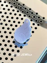 かわいいデザインの羽根モチーフクリスタル付きヘアクリップ【酸素系・甘美なスタイル】