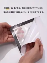 マグネット式壁掛けフォトフレーム【穴あけ不要・子供部屋用・デコレーション】