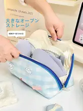 可愛いデザインの旅行用化粧ポーチ【下着・靴下・洗面用小物収納】