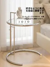 テーブル 昇降 モダン シンプル ガラス ステンレス
