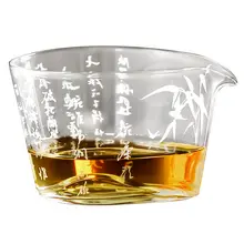 手作り 高温耐性 厚型ガラス急須【家庭用・分茶器・茶海】