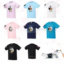 Pochaneko 可愛い猫デザイン バドミントンTシャツ【速乾・男女兼用・限定版】