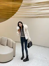 エレガントなデザインの厚底ショートブーツ【ニット口・レザー・イギリス風】