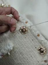 重厚感のあるウールツイード コットンシェルテープ付き 四ポケットジャケット【洗練されたシルエット・クラシックデザイン】（セットアップ対応）