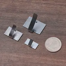 調整可能な金属製電線固定クリップ【粘着式・配線整理用】