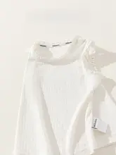 夏季用 ノースリーブレース付きタンクトップ【シンプルデザイン・子供用】