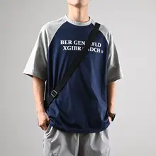 夏用 メンズ 半袖Tシャツ【コットン・カジュアル・ラグランスリーブ・フィット】