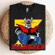 魔神Z短袖Tシャツ【コットン・アニメ関連・ワンポイントデザイン】