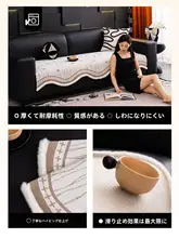 異形デザインのソファパッド【シーズンレス・高級感あるカバー・単品】