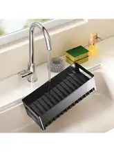 キッチン用スチール製水切りスポンジホルダー【多機能・おしゃれなデザイン】