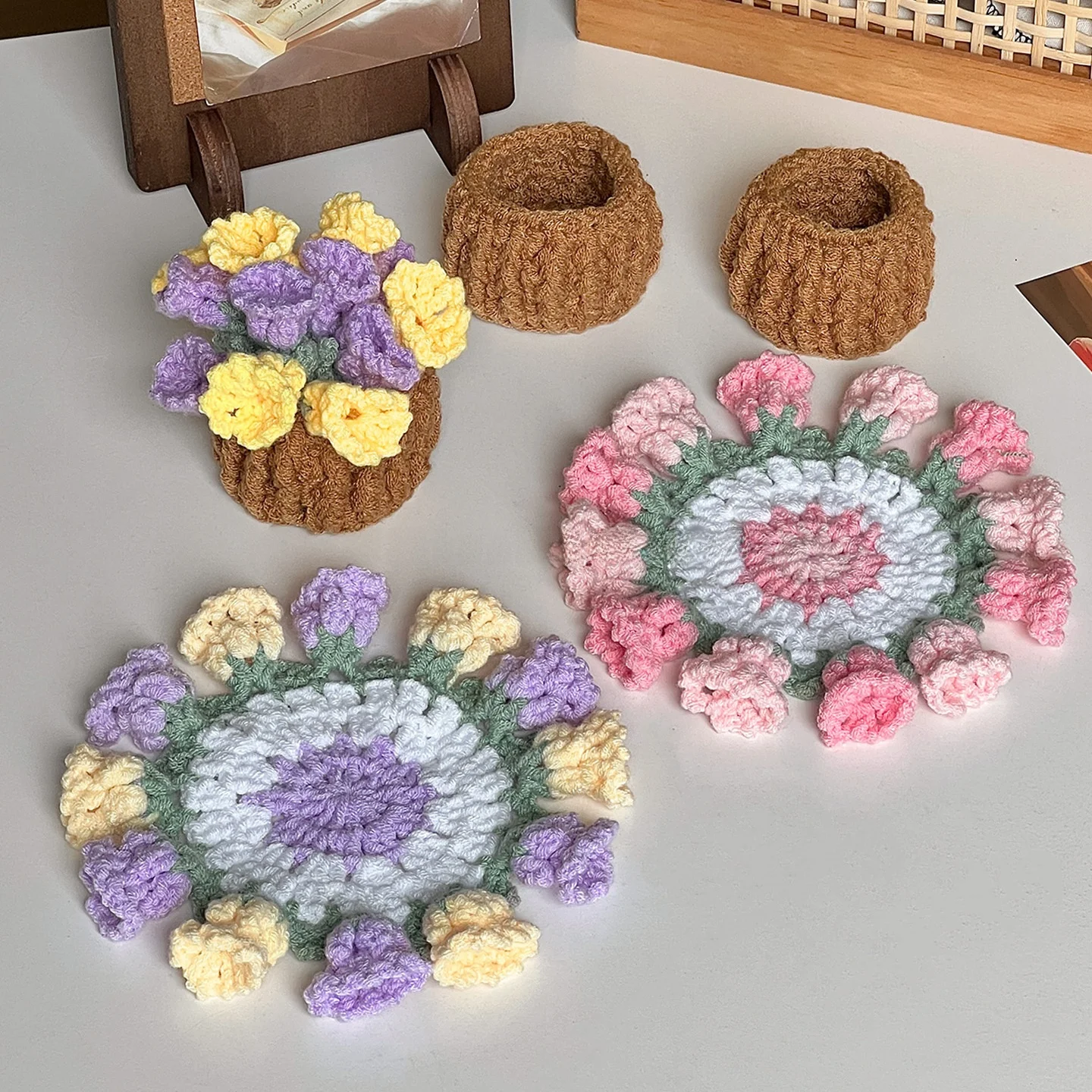 ハンドメイド雑貨販売で売れるものとは？手編みの花束コースターが教えてくれたリアルな答え