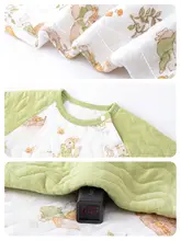 赤ちゃん用暖かいスリープローブ【長袖・春秋対応・冬用】