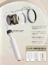 Luzvoar 手持ち増圧シャワーヘッド【除塩素フィルター・調整可能・美肌効果】