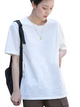 大きいサイズのホワイト半袖Tシャツ【夏用・コットン・フィット・カジュアル】