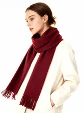 秋冬用 レディースストール【二通りの使用可能・シンプルなデザイン・韓国風】