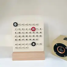 万年暦 卓上カレンダー アクリル DIY 輪投げ 卓上オブジェ おしゃれ インテリア 撮影小道具 インスタ映え