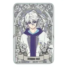 ブルー監獄のカラフルウィンドウシリーズ マグネットバッジ盲袋【正規品・スクエアデザイン】