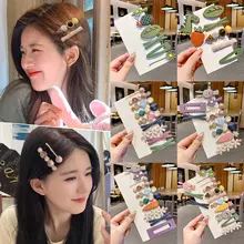 サイドパーツ用 ヘアクリップ【トレンドデザイン・前髪用・ポニーテール対応】