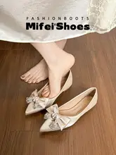 羊革製 フラットシューズ【女性用・夏・先細デザイン・楽ちん】