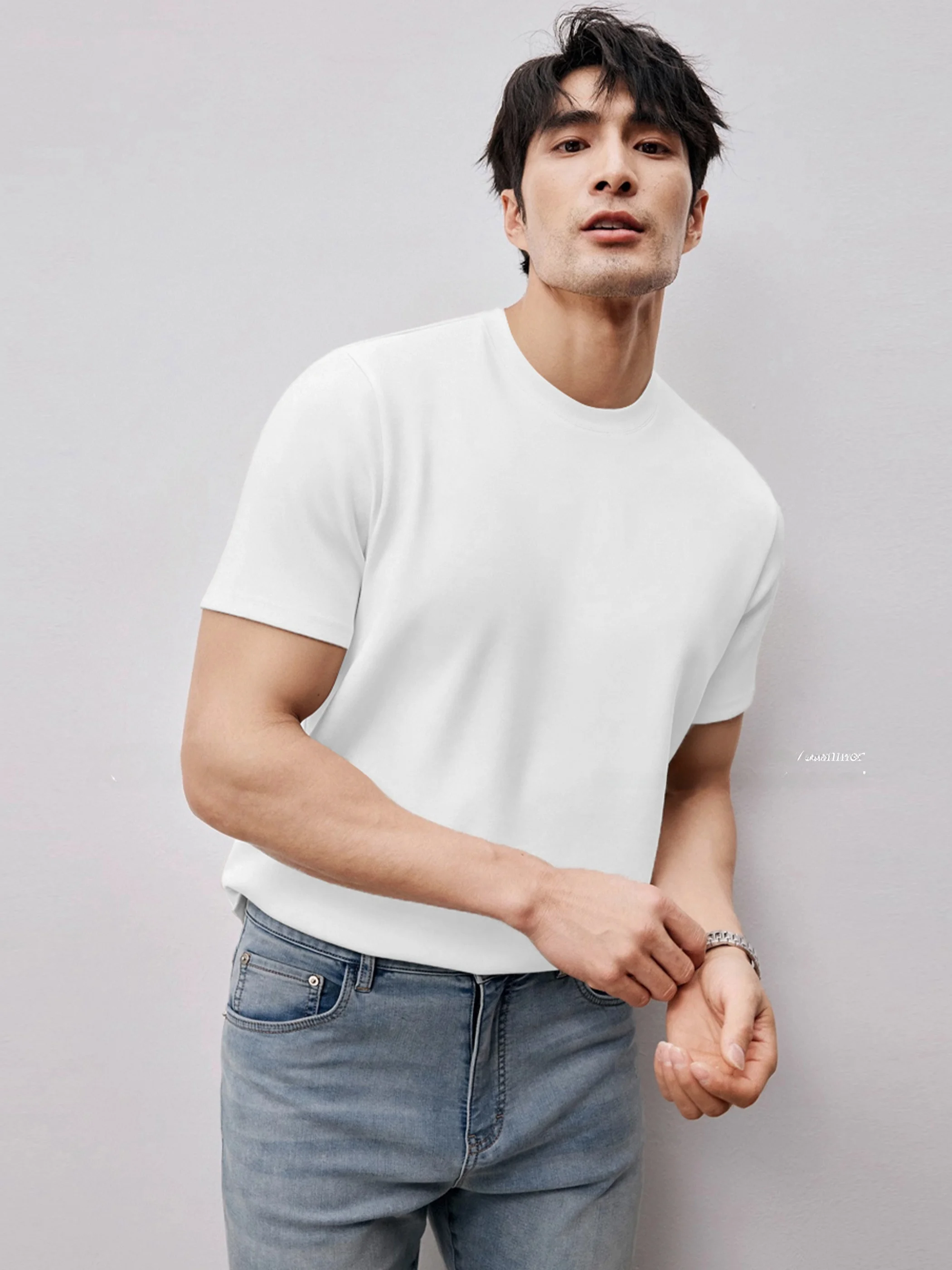 涼感ダイレクト・液氨コットン速乾半袖Tシャツ：夏の通気性とUVカット機能を実証