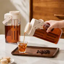 家庭用コーヒー冷抽出ポット【アイスティー・フルーツティー用・ハンドメイド】