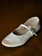 快適な履き心地！ラウンドトゥフラットマリジェンヌシューズ【柔らかいソール・浅口デザイン】