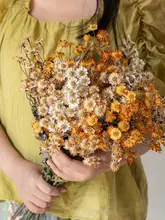 小雏菊風の造花ブーケ【高級感・インテリア装飾用・撮影用】