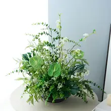 高級感ある中国風造花【リビングやダイニングテーブル用・おしゃれなインテリア】