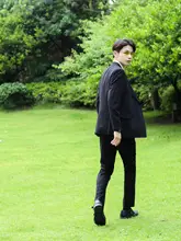 ビジネスカジュアルスーツ【厚手・フォーマル・結婚式対応・三点セット】（セットアップ対応）