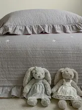 高級ダブルフェイス純綿ベッドカバー【四季用・春秋・キルト3点セット】