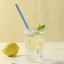 携帯用シリコンストロー【洗浄可能・環境に優しい・食品グレード・子供用・再利用可能】