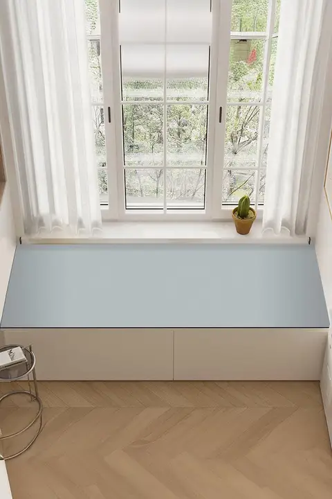 シンプルなカラーの窓辺用マット【滑り止め・カット可能・防湿防晒・四季対応】