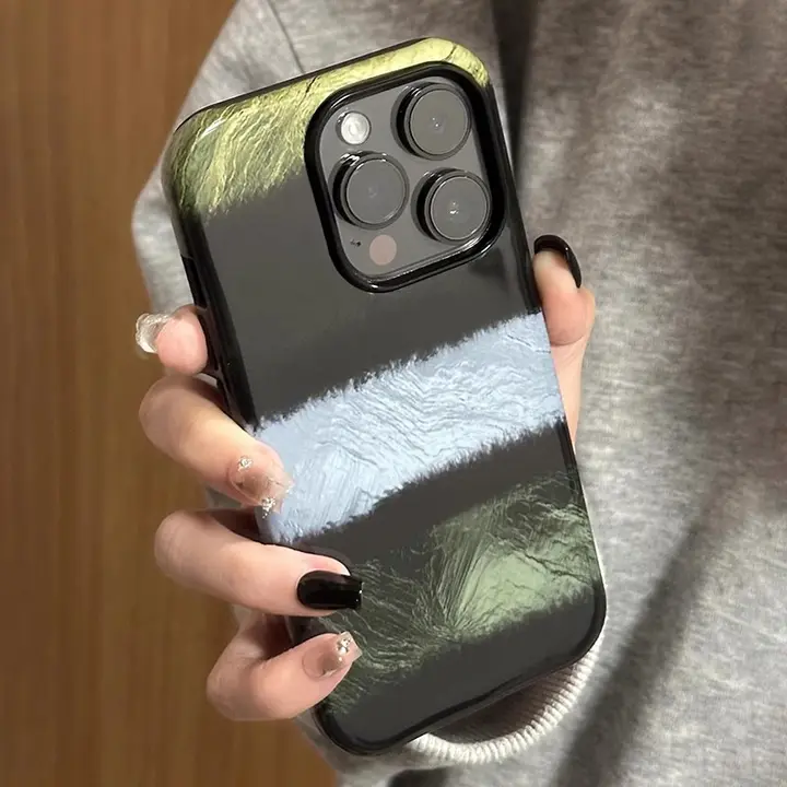 ugp 高級感あふれるiPhone用携帯ケース【ストライプデザイン・全面保護・ユニークスタイル】