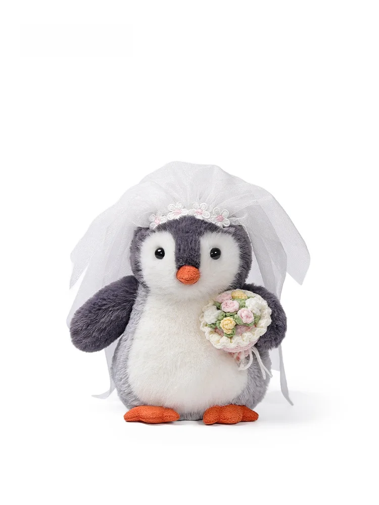 ぬいぐるみ人気女の子にぴったり？新郎新婦クマとペンギンのセットがなぜ注目されているのか