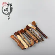 竹製 茶道用道具【養壺筆・筆洗・紫砂壺茶刷・茶筆】